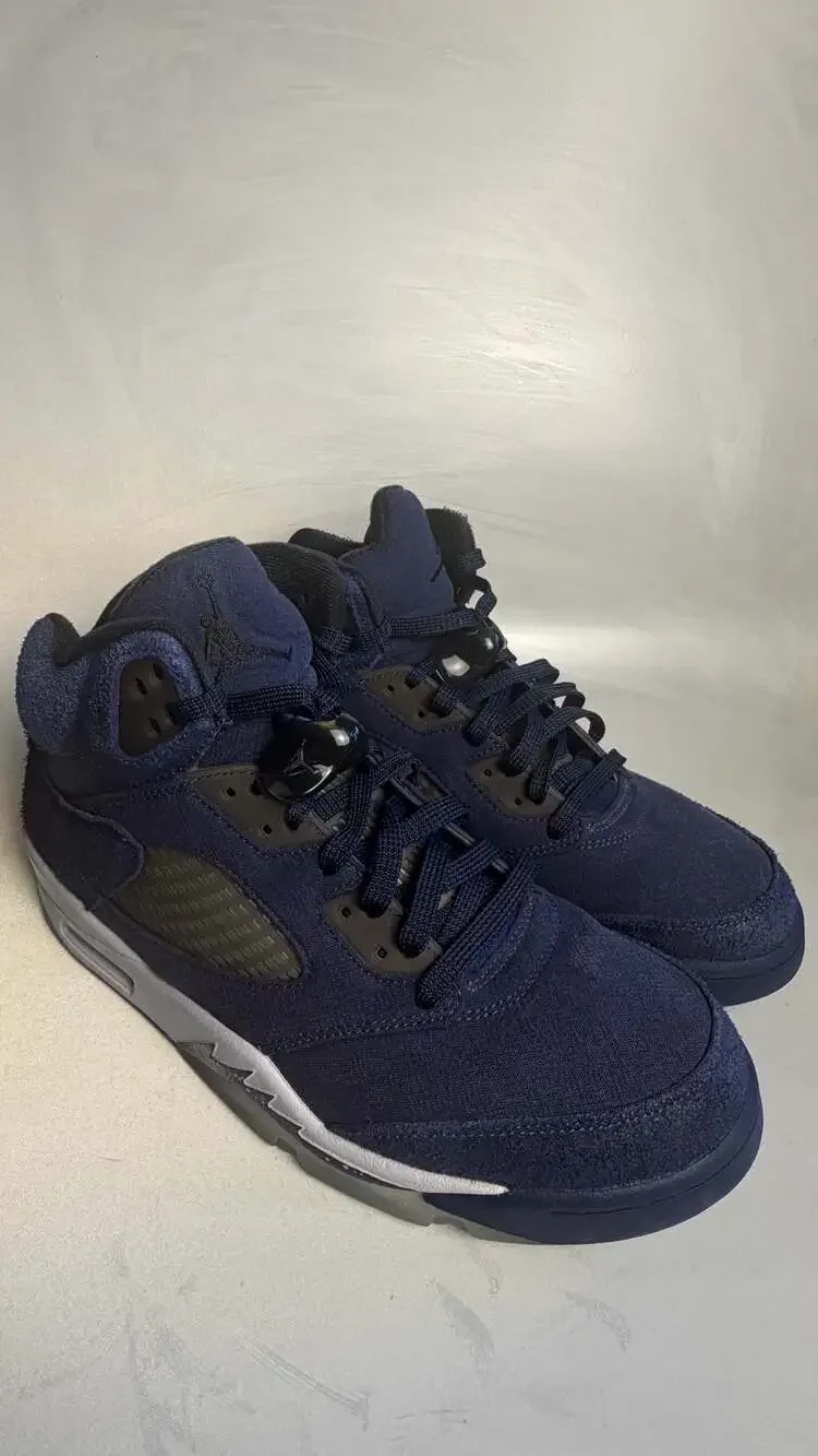 Air Jordan 5 Retro SE Midnight Navy/Black-Football Grey